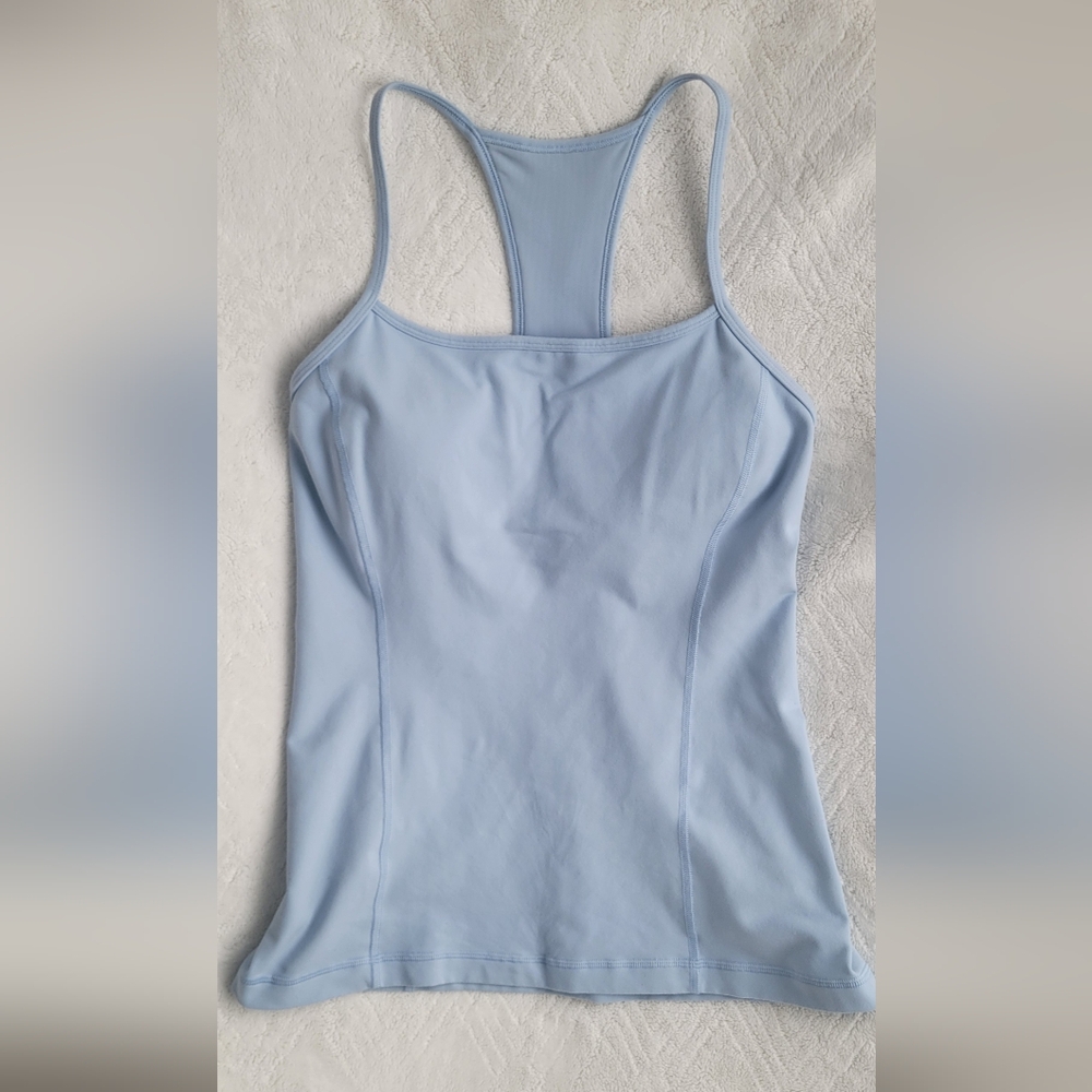 Light Blue Sleeveless Top